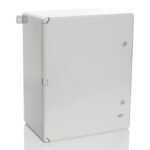 PP3007; Пластиковый шкаф с монт. панелью, IP65. УХЛ1., 400х500х240, непрозрачная дверца — изображение 2