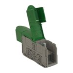 MRK 120B; Силовой клеммник на DIN-рейку 120 мм.кв., болт., (зеленый) (2409) — изображение 3