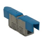 MRK 150B; Силовой клеммник на DIN-рейку 150 мм.кв., болт., (синий) (2425)