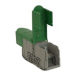 MRK 240B; Силовой клеммник на DIN-рейку 240 мм.кв., болт., (зеленый) (2469) — изображение 3