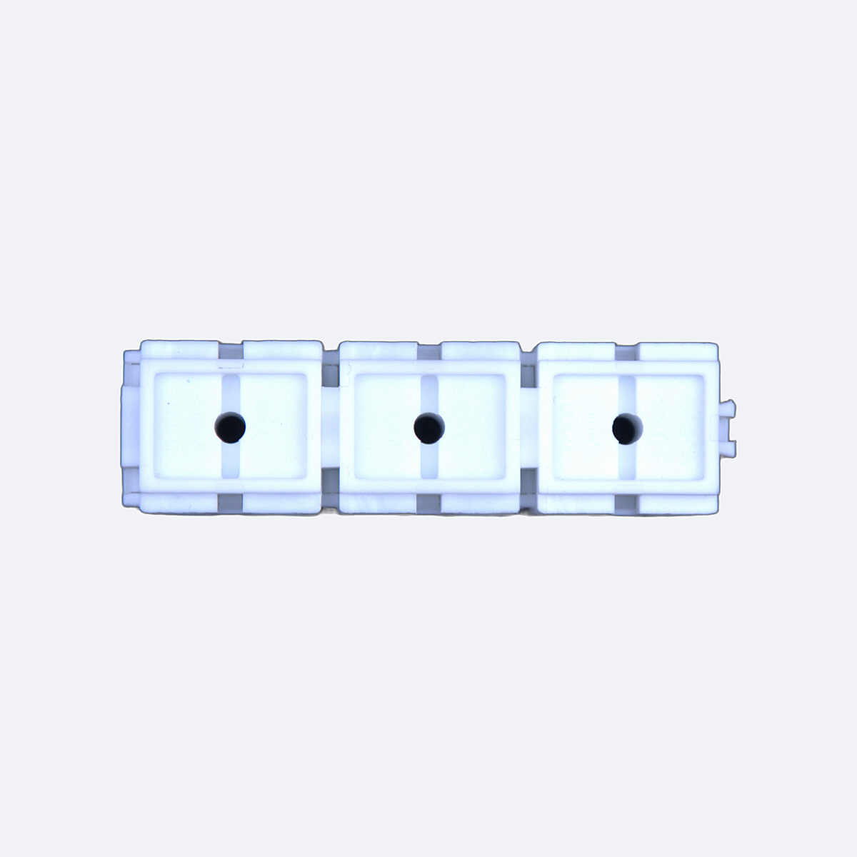 PLSK2/2; Приборные клеммы (наборные), 2 х 4,0-6,0 мм.кв. (белый) (5105) — изображение 3
