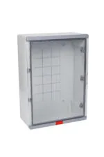 PS507025; Пластиковый шкаф с монт. панелью серия Design IP67. УХЛ1., 500х700х250, прозрачная дверца