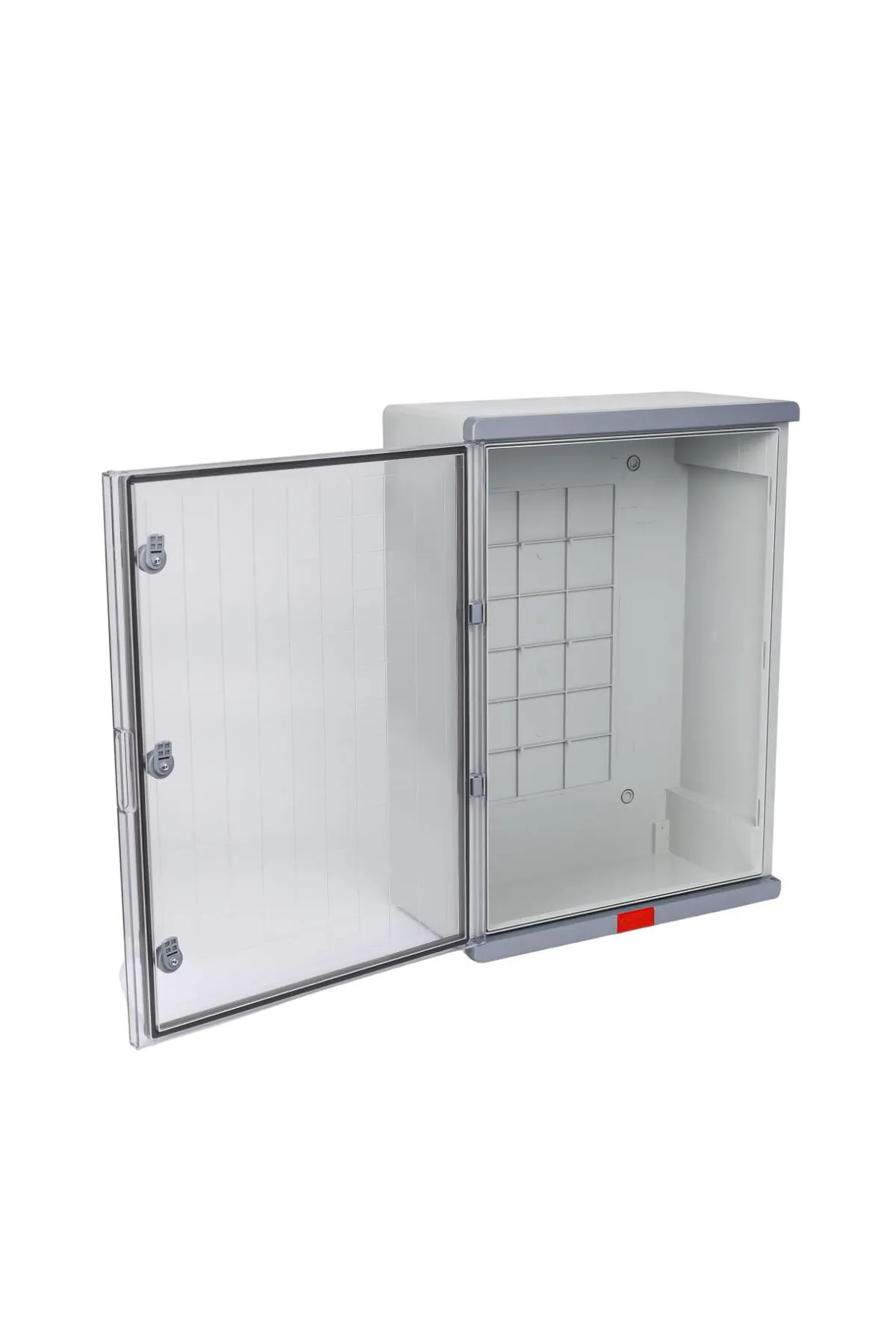 PS507025; Пластиковый шкаф с монт. панелью серия Design IP67. УХЛ1., 500х700х250, прозрачная дверца — изображение 2