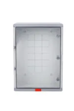 PS507025; Пластиковый шкаф с монт. панелью серия Design IP67. УХЛ1., 500х700х250, прозрачная дверца — изображение 3