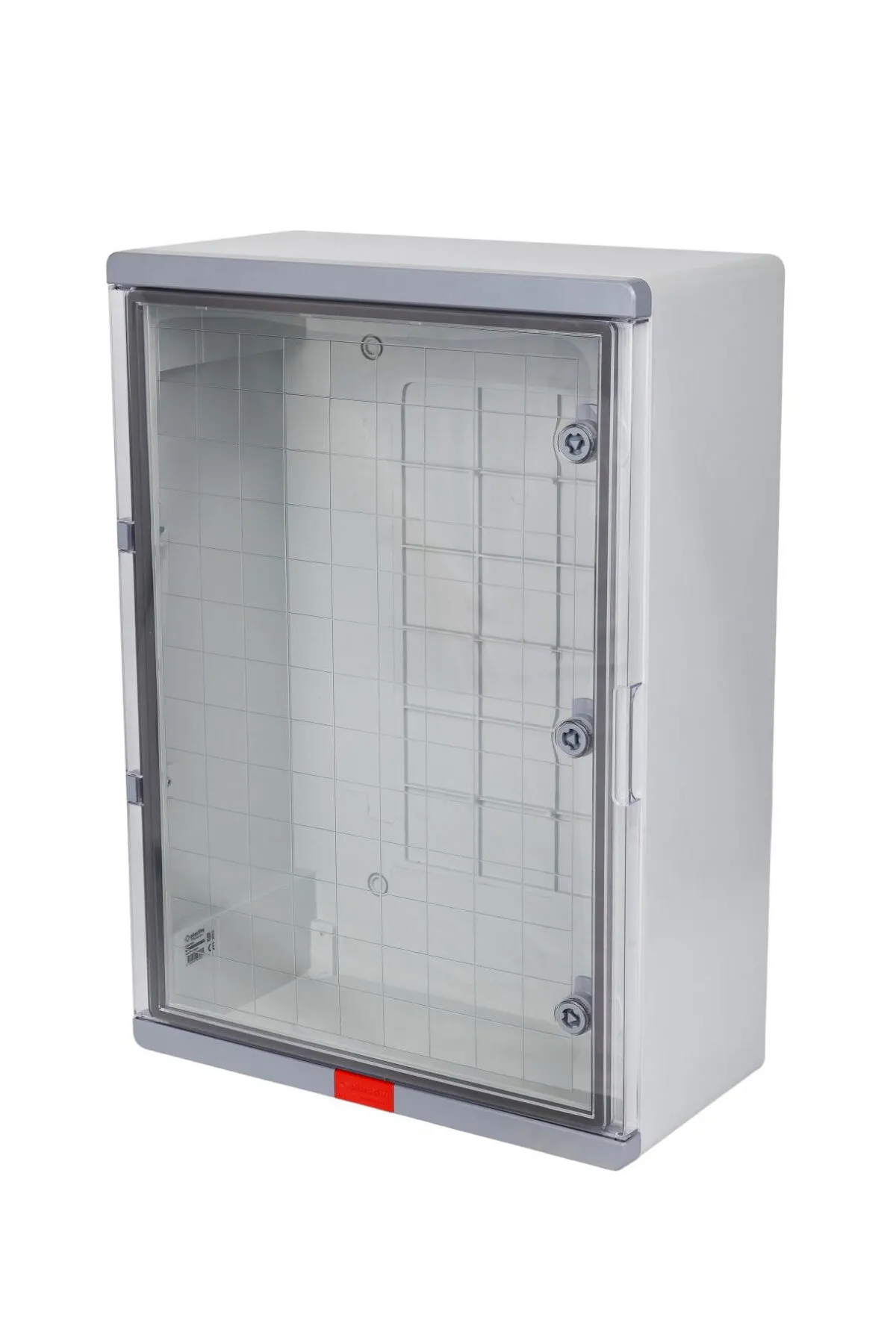 PS507025; Пластиковый шкаф с монт. панелью серия Design IP67. УХЛ1., 500х700х250, прозрачная дверца — изображение 4