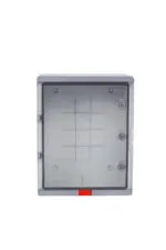 PS405024; Пластиковый шкаф с монт. панелью серия Design IP67. УХЛ1., 400х500х240, прозрачная дверца — изображение 3