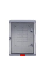PS304022; Пластиковый шкаф с монт.  панелью серия Design IP67. УХЛ1., 300х400х220, прозрачная дверца — изображение 3