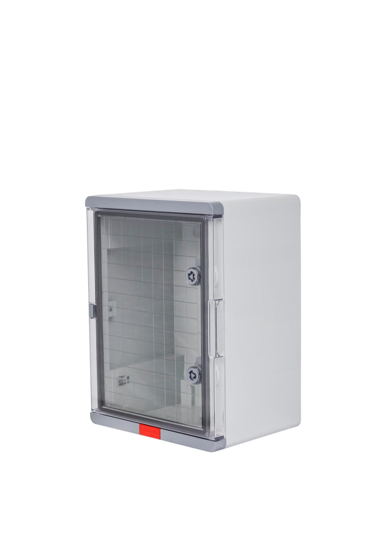 PS304022; Пластиковый шкаф с монт.  панелью серия Design IP67. УХЛ1., 300х400х220, прозрачная дверца — изображение 4