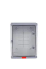 PS304017; Пластиковый шкаф с монт. панелью серия Design IP67. УХЛ1., 300х400х170, прозрачная дверца — изображение 3