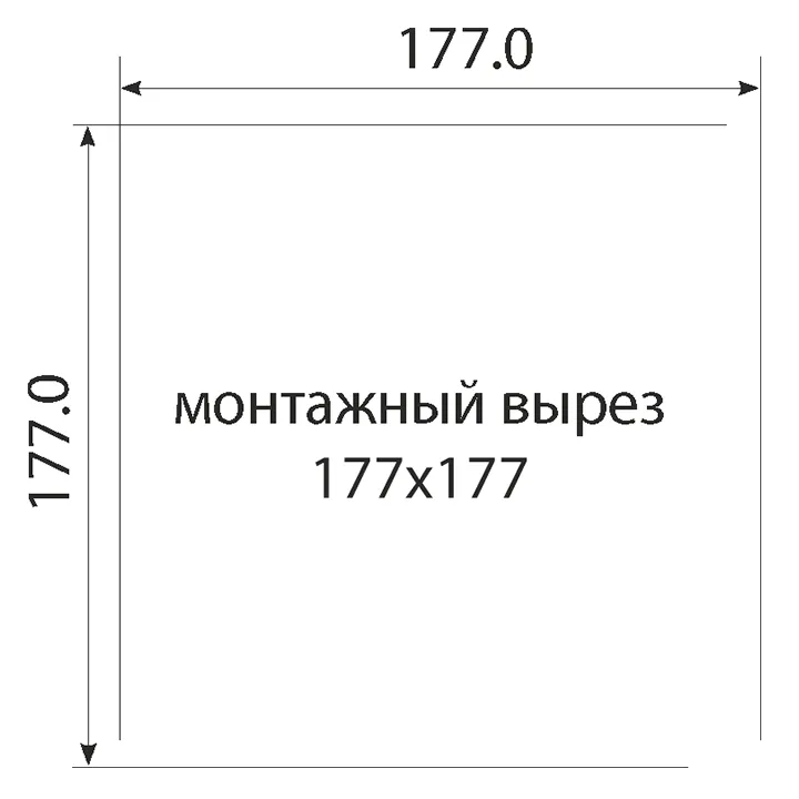 PTF 2000; Вентилятор с фильтром, 125м3/ч. (177x177мм). 230В АС. IP54 — изображение 5
