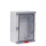 PS253515; Пластиковый шкаф с монт. панелью серия Design IP67. УХЛ1., 250х350х150, прозрачная дверца