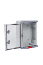 PS253515; Пластиковый шкаф с монт. панелью серия Design IP67. УХЛ1., 250х350х150, прозрачная дверца — изображение 2