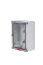 PS253515; Пластиковый шкаф с монт. панелью серия Design IP67. УХЛ1., 250х350х150, прозрачная дверца — изображение 4