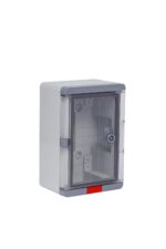 PS203013; Пластиковый шкаф с монт. панелью серия Design IP67. УХЛ1., 200х300х130, прозрачная дверца