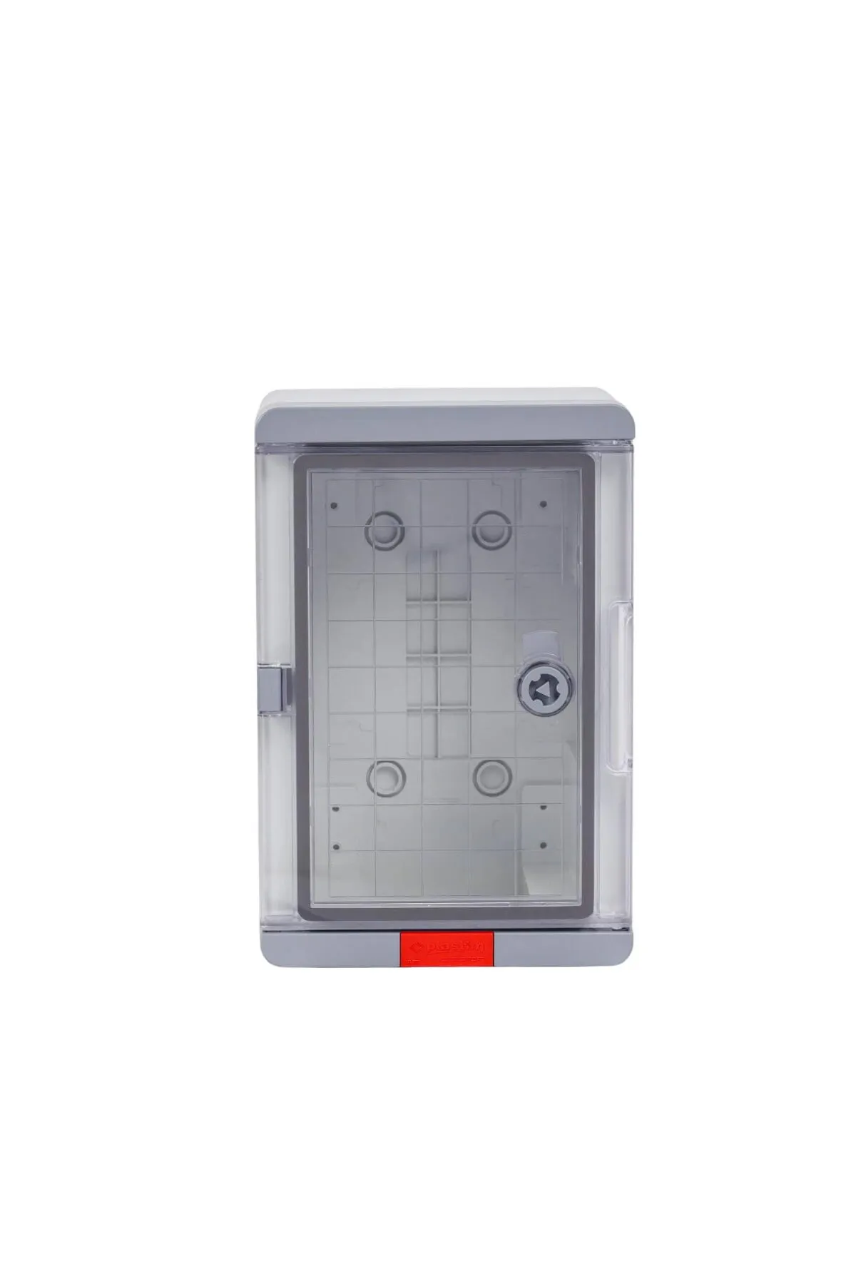 PS203013; Пластиковый шкаф с монт. панелью серия Design IP67. УХЛ1., 200х300х130, прозрачная дверца — изображение 3