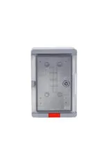 PS203013; Пластиковый шкаф с монт. панелью серия Design IP67. УХЛ1., 200х300х130, прозрачная дверца — изображение 3