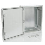 PP3003; Пластиковый шкаф с монт. панелью, IP65. УХЛ1., 400х500х175, непрозрачная дверца
