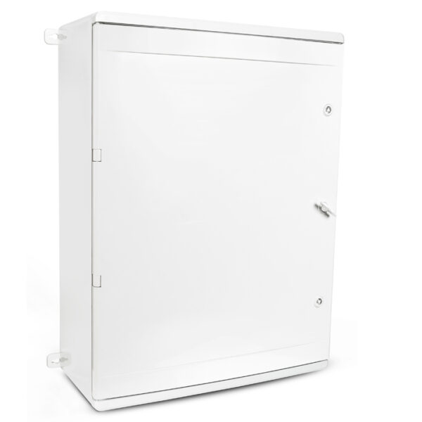 PP3021; Пластиковый шкаф с монт. панелью, IP65. УХЛ1., 600х800х260, непрозрачная дверца