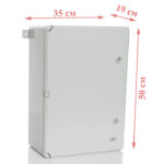 PP3106; Модульный пластиковый шкаф, IP65, УХЛ1., 350х500х190 на 45 модулей (15х3) Непр. Двр. — изображение 2