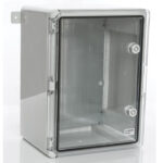 PP3015; Пластиковый шкаф с монт. панелью, IP65. УХЛ1., 300х400х220, прозрачная дверца — изображение 3