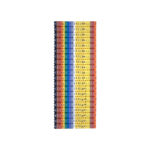 KCG 3; Маркировка кабеля (4,0…6,0 мм.кв.) (0-9. A.B.C.N.PE.L.L.1.2.3) (400шт.)