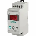 DT-321DIN; Терморегулятор на DIN-рейку, 100-240V AC (-30..+150℃).