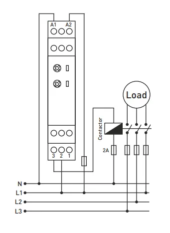 ERV-08M; Реле задержки времени на вкл. 0,1-100 час, 150V-260V AC; 24V AC/DC. — изображение 2
