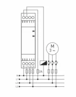 FKV-03F; Реле контроля фаз для защиты 3-фазного электродвигателя - контроль последовательности, нали — изображение 2