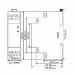 FKV-03F; Реле контроля фаз для защиты 3-фазного электродвигателя - контроль последовательности, нали — изображение 3