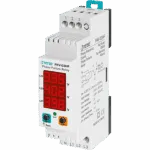 FKV-03HF; Цифровой реле контроля напряжения 3-х фазный, контроль последовательности фаз, с контролем