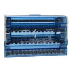 PDB 415; Блок Распределительный на DIN - рейку и Монтажную Панель 4П 125А 4х15.
