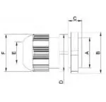 Кабельный ввод PG 21 с гайкой IP68. (RAL 7035)(PL9151) — изображение 3