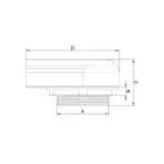 PL9501; Аэратор M40x1,5 (RAL 7035) — изображение 3