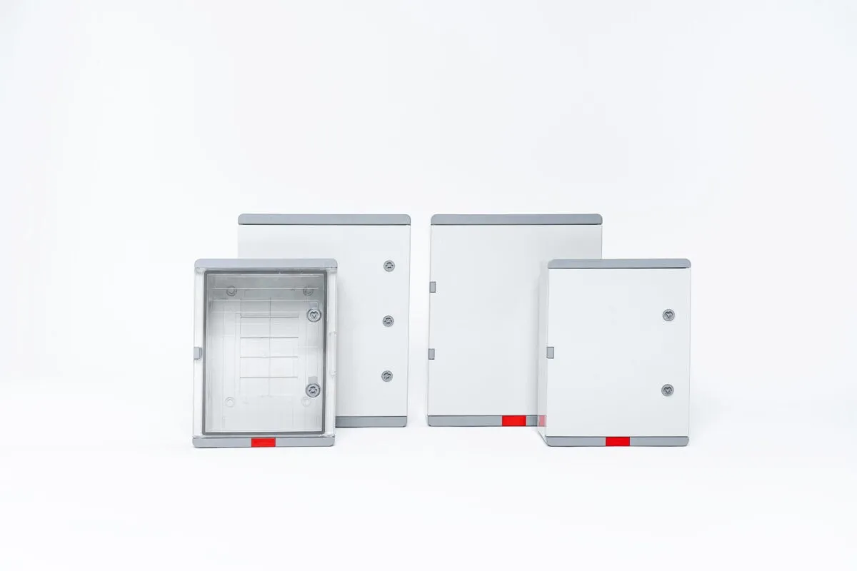 PD405018; Пластиковый шкаф с монт. панелью серия Design IP67. УХЛ1., 400х500х180, непрозрачная дверц — изображение 8