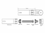 SSE-10; Датчик уровня жидкости — электрод. — изображение 2