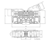 MRK 70B; Силовой клеммник на DIN-рейку 70 мм.кв., болт., (зеленый) (2369) — изображение 2