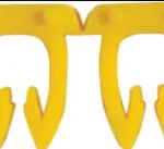 KCG 1; Маркировка кабеля (0,75…1,5 мм.кв.) "." (желтый) (9861)