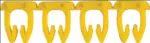 KCG 1; Маркировка кабеля (0,75…1,5 мм.кв.) "." (желтый) (9861)
