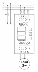 TDK-30; Контроллер 3-х фазного погружного скважинного насоса, 200V–460V AC, 30A. — изображение 2