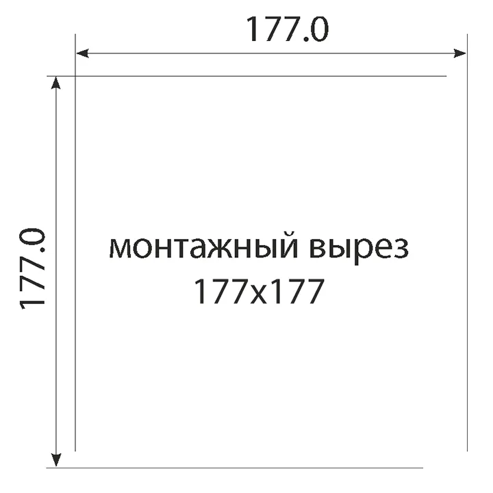 PTF 3000; Вентилятор с фильтром, 175м3/ч. (177x177мм). 230В АС. IP54 — изображение 5