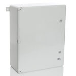 PP3003; Пластиковый шкаф с монт. панелью, IP65. УХЛ1., 400х500х175, непрозрачная дверца — изображение 3