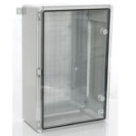 PP3018; Пластиковый шкаф с монт. панелью, IP65. УХЛ1., 400х600х200, прозрачная дверца — изображение 2