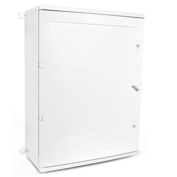 PP3021; Пластиковый шкаф с монт. панелью, IP65. УХЛ1., 600х800х260, непрозрачная дверца — изображение 3