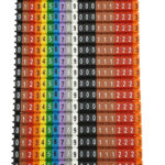 KCG 3; Маркировка кабеля (4,0…6,0 мм.кв.) (0-9.0.0.0.1.1.1.2.2.2.3) (Упак 400шт.)