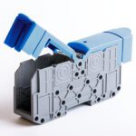 MRK 70B; Силовой клеммник на DIN-рейку 70 мм.кв., болт., (синий) (2365)